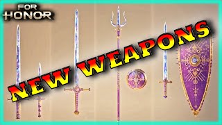 The NEW Weapons are here!!! - For Honor - Y8S3