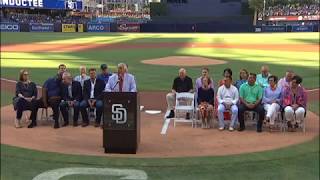 Jack McKeon inducted into Padres Hall of Fame