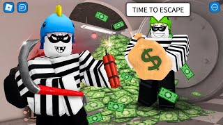ROBLOX Rob It💰FUNNY MOMENTS (All Maps)