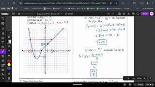 A2 OBJ 1: Function Notations
