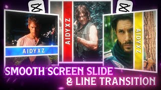 How To Make Smooth Screen Slide & Wipe Transition | CapCut Tutorial