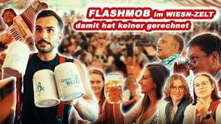 Die Gäste trauten ihren Augen nicht 😱 Flashmob im Wiesn-Zelt❗️