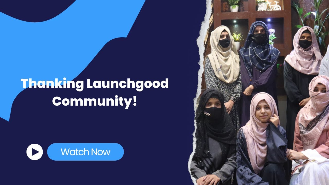 Thanking Launchgood Community Youtube