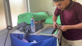 Restaurando una silla de escritorio