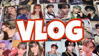 \\ Vlog / 大学生雑食オタクのトレカ整理(TWICE, Stray Kids, RIIZE, and more…) 【勉強用・作業用BGM】