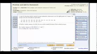 STA2023 Chapter 3 Using StatCrunch