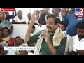 ysv datta datta sings praises of dev gowda at supporter s meeting tv9b