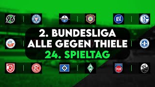 2. Bundesliga Prognose & Tipps 24. Spieltag | ALLE gegen THIELE!