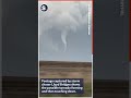 Storm Chaser Captures Moment Possible Tornado Touches Down in Iowa