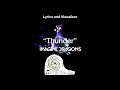 Thunder by Imagine Dragons | Lyrics and Visualizer | C.A. Music & Clean Lyrics
