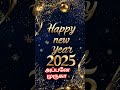 happy new year 2025