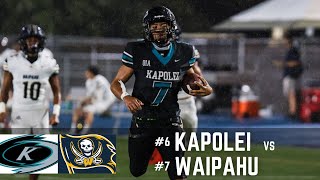 Kapolei vs Waipahu CRAZY GAME | Hawaii Football 2023