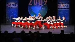 ADA Dark Angels -International Open Hip Hop Worlds 2009 2nd place