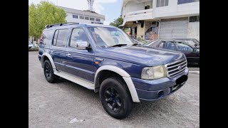 BHQ1080 FORD EVEREST XLT 4X2 2.5AT 2005TH