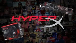 Распаковка подарка от HyperX