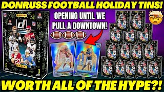 *BRAND NEW!🚨 2024 DONRUSS FOOTBALL HOLIDAY TIN REVIEW!🏈