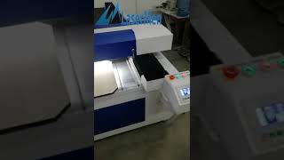 150w laser cutting engrvaing machine is engraving photo