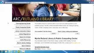 Library Tutorial - Academic OneFile: Nursing