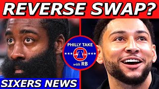 Ben Simmons Says He Would RETURN To Sixers... WHAT?!? | Trade James Harden For Ben Simmons?