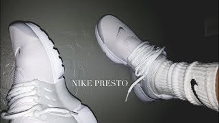 Nike Presto - White (On Feet)