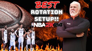 NBA 2K24 Best Rotation Setup!