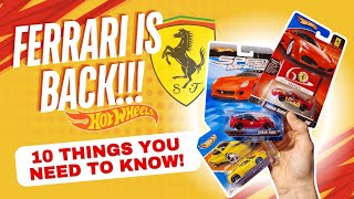 Ferrari is back!!! - Hot Wheels x Ferrari Diecast models in 2025: 10 things you need to know!