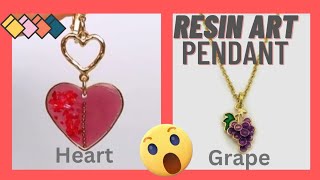 how to improve your confident - grape resin pendant isn't it