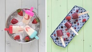 Refreshing and Delicious Tea & Berry Popsicle Recipes