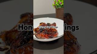 Sticky Honey Soy Wings #cooking #easymeals #learntocook