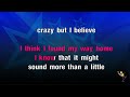 I Knew I Loved You - Savage Garden (KARAOKE)