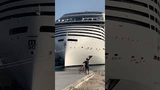 MSC CRUISES WORLD EUROPA IN DOHA FOR THE FIFA WORLD CUP VISITORS. CRUISES 2022 CRUISESHIPS 2022