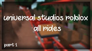 Amazing Wing Roller Coaster In Roblox Roblox Universal Studios 2 - megalodon universal studios roblox