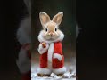 Rabbit Santa Dance 🐰😂 #animaldance  #cute #rabbit   #dance #petdance