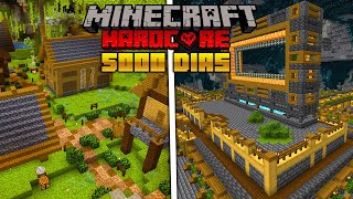 SOBREVIVÍ 5000 DÍAS en Minecraft Hardcore [PELICULA COMPLETA]