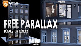 Amazing free parallax details for blender