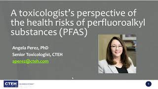Health Effects of Exposure to PFAS Webinar