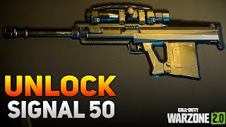 How to Unlock the Signal 50 and its best loadout in Warzone 2