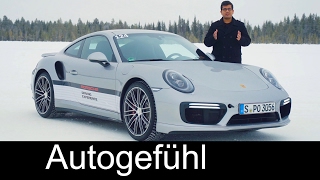 Porsche 911 Turbo vs GT3 RS vs Cayman ICE REVIEW feat. Walter Röhrl - Autogefühl