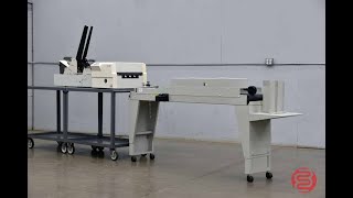 Secap SA5300 Automatic Addressing System w/ FR170 Friction Feeder and Conveyor