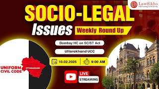 Bombay HC on SC/ST Act| Socio Legal Issues | LawSikho Judiciary Prep