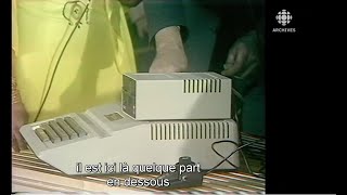 En 1979,  présentation des possibilités d'un ordinateur individuel