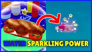 How To Make Water Sparkling Power Level 3 Sandwich!