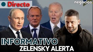 INFORMATIVO: Zelensky alerta de un ataque masivo de Rusia, la despedida de Biden y Polonia advierte