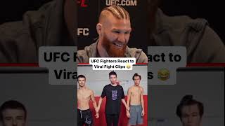 UFC Fighters React to Viral Fight Clips 😭 (PART ONE)