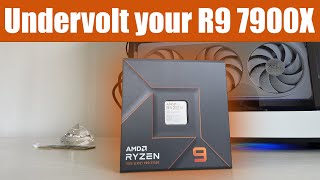 Undervolt your Ryzen 9 7900X for more FPS and Lower Temperature!
