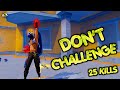 [B2K Fan] DON'T CHALLENGE ME 1 VS 4 | CRAZY GAMEPLAY | 25 KILLS!