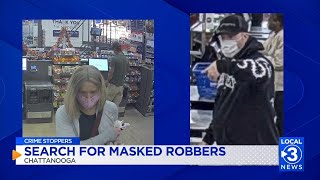 Crime Stoppers: Masked bandits spend big with stolen card