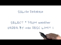 SQLite Databases - Solution - Developing Android Apps