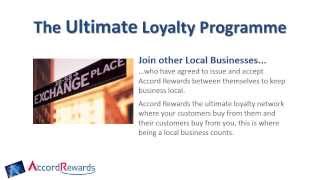 Accord Rewards - Keeping It Local