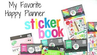 My Top Happy Planner Sticker Books!